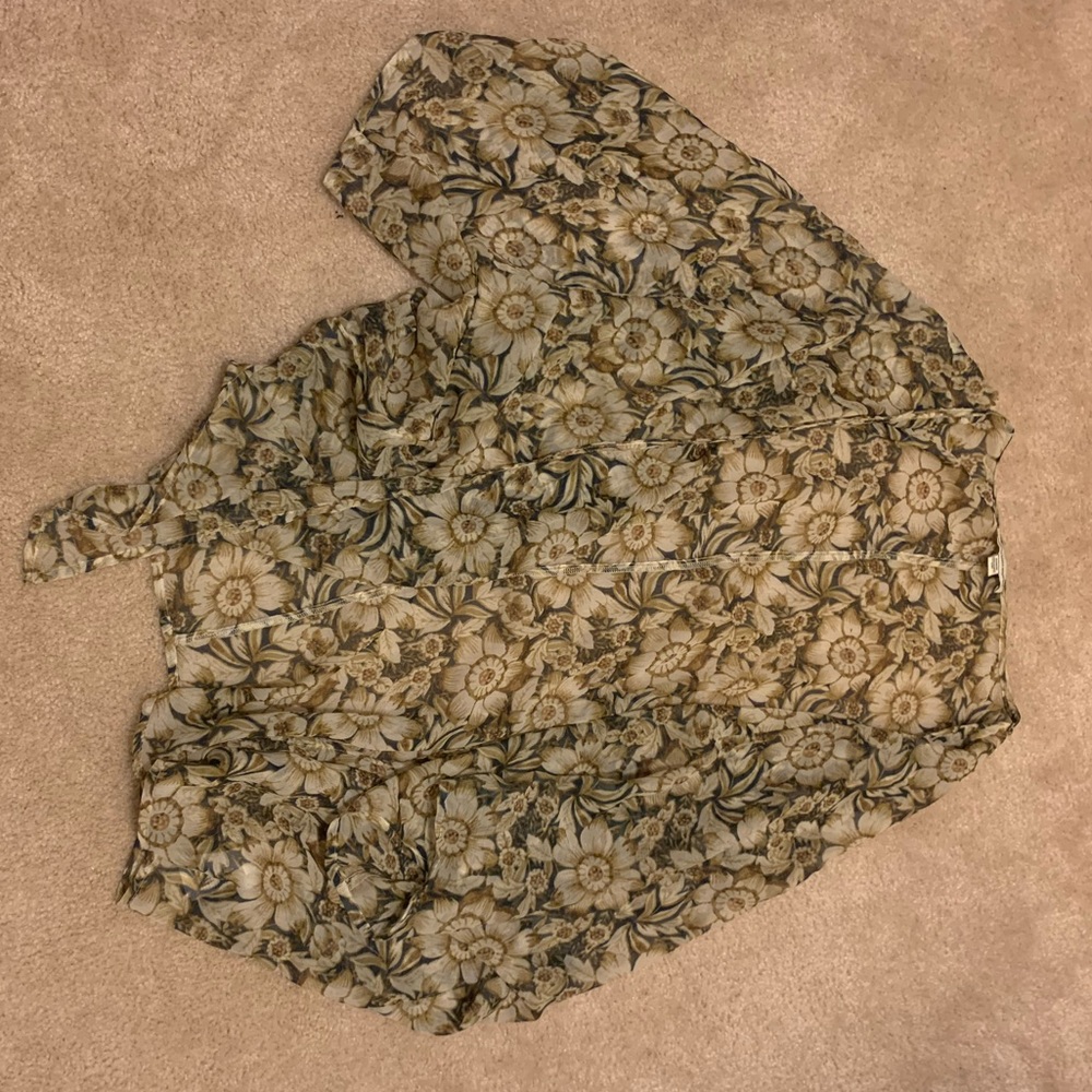 Floral cover up